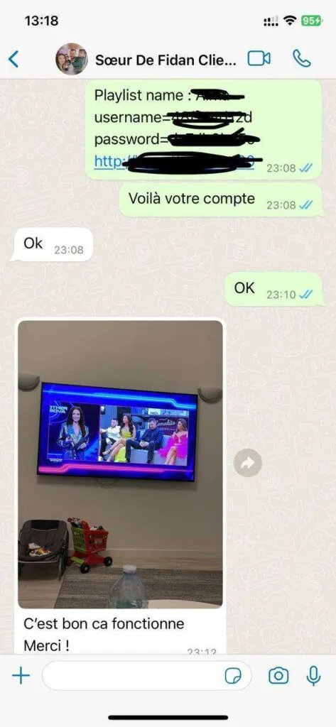 Client whatsapp chat feedback image 6